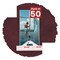 Dark Red Suede Mat Board for 20x38 Frames - Fits 16x32 Photos